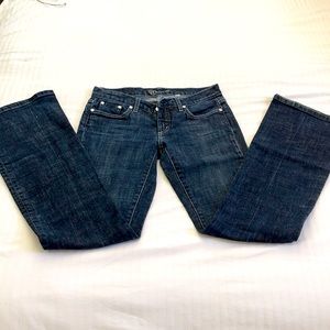 Bebe blue jeans wide leg boot cut